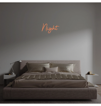 Custom text: Night