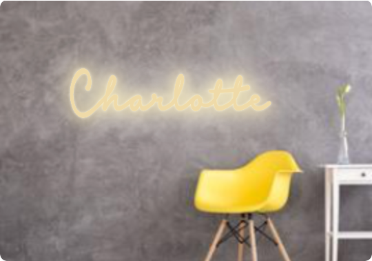 Custom text: Charlotte