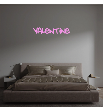 Custom text: Valentine