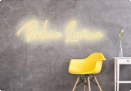 Custom text: Bahia Lovina