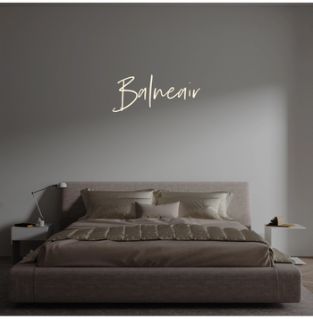 Custom text: Balneair