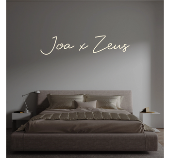 Custom text: Joa x Zeus