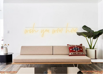 Custom order: wish you were here