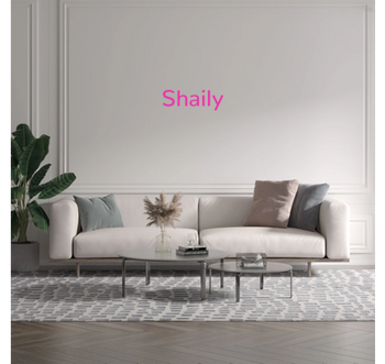 Custom text: Shaily