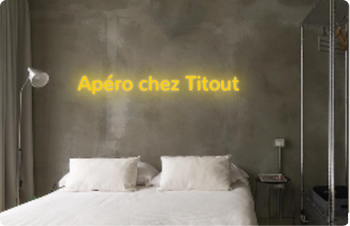 Custom text: Apéro chez Titout