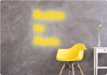 Custom text: Eudes 
In 
Paris