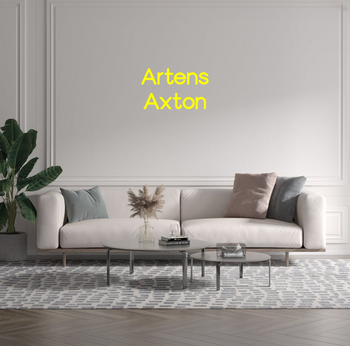Custom text: Artens 
Axton