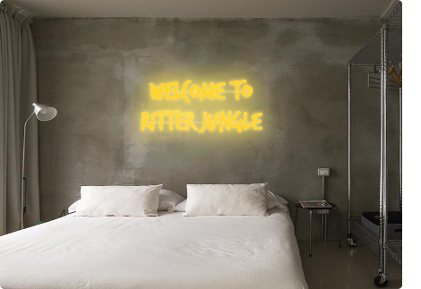 Custom order: Welcome to 
Ritter jungle