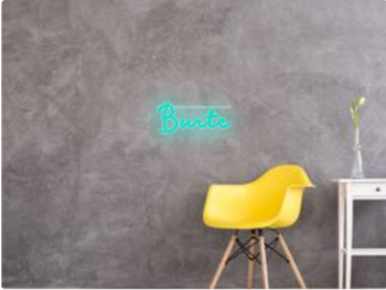 Custom text: Burte