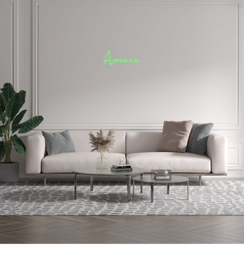 Custom text: Amore