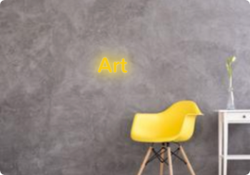 Custom text: Art