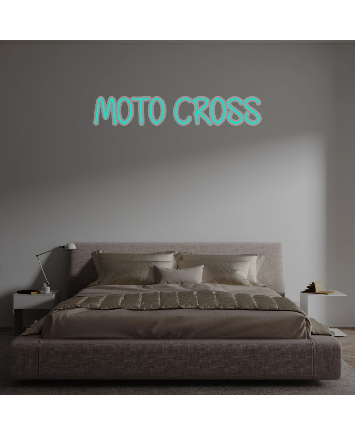 Custom text: MOTO CROSS