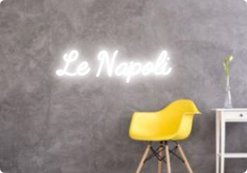 Custom text: Le Napoli