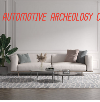 Custom text: THE AUTOMOTIVE ARCHEOLOGY CLUB