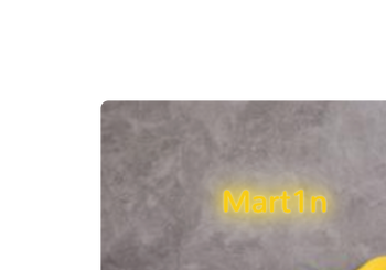Custom text: Mart1n