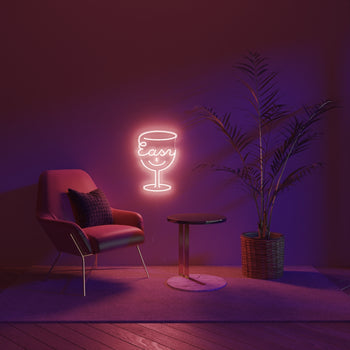 Easy by Ceizer, neon LED sign