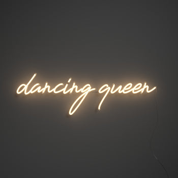 Dancing Queen, neon LED sign