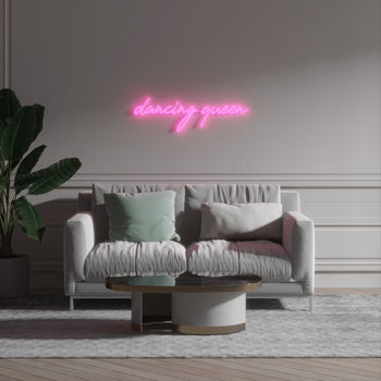 Dancing Queen, neon LED sign