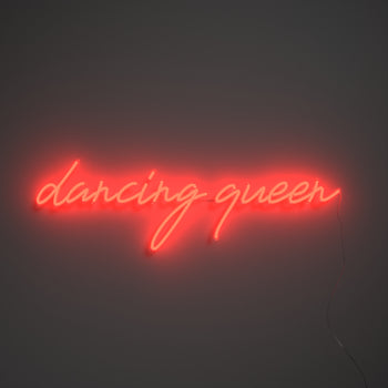 Dancing Queen, neon LED sign