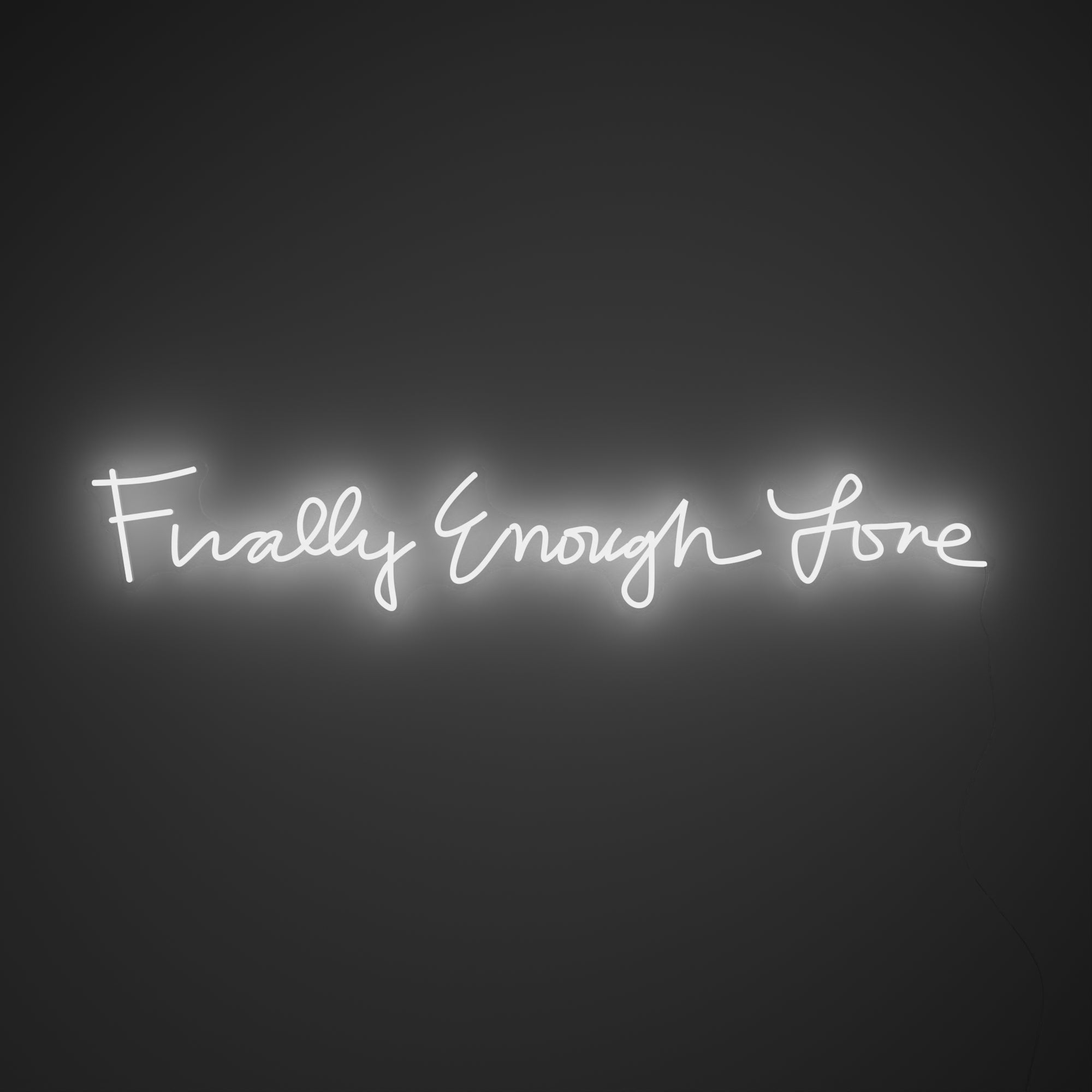 Finally Enough Love by Madonna, Neon LED sign