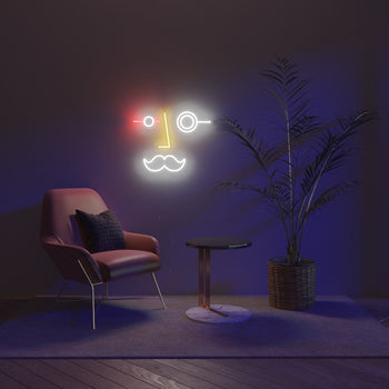Monsieur by Jonathan Adler, neon LED sign