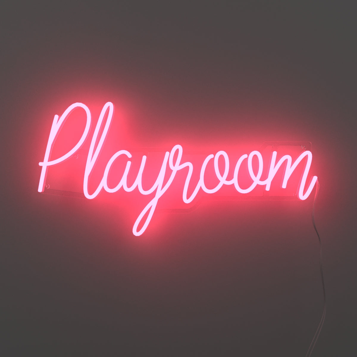 Playroom, neon LED sign