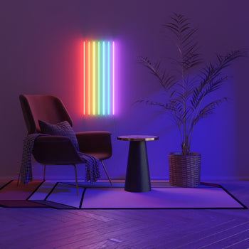 Love Wins Rainbow by Bobby Berk, neon LED sign