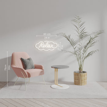 Relax by Ceizer, neon LED sign