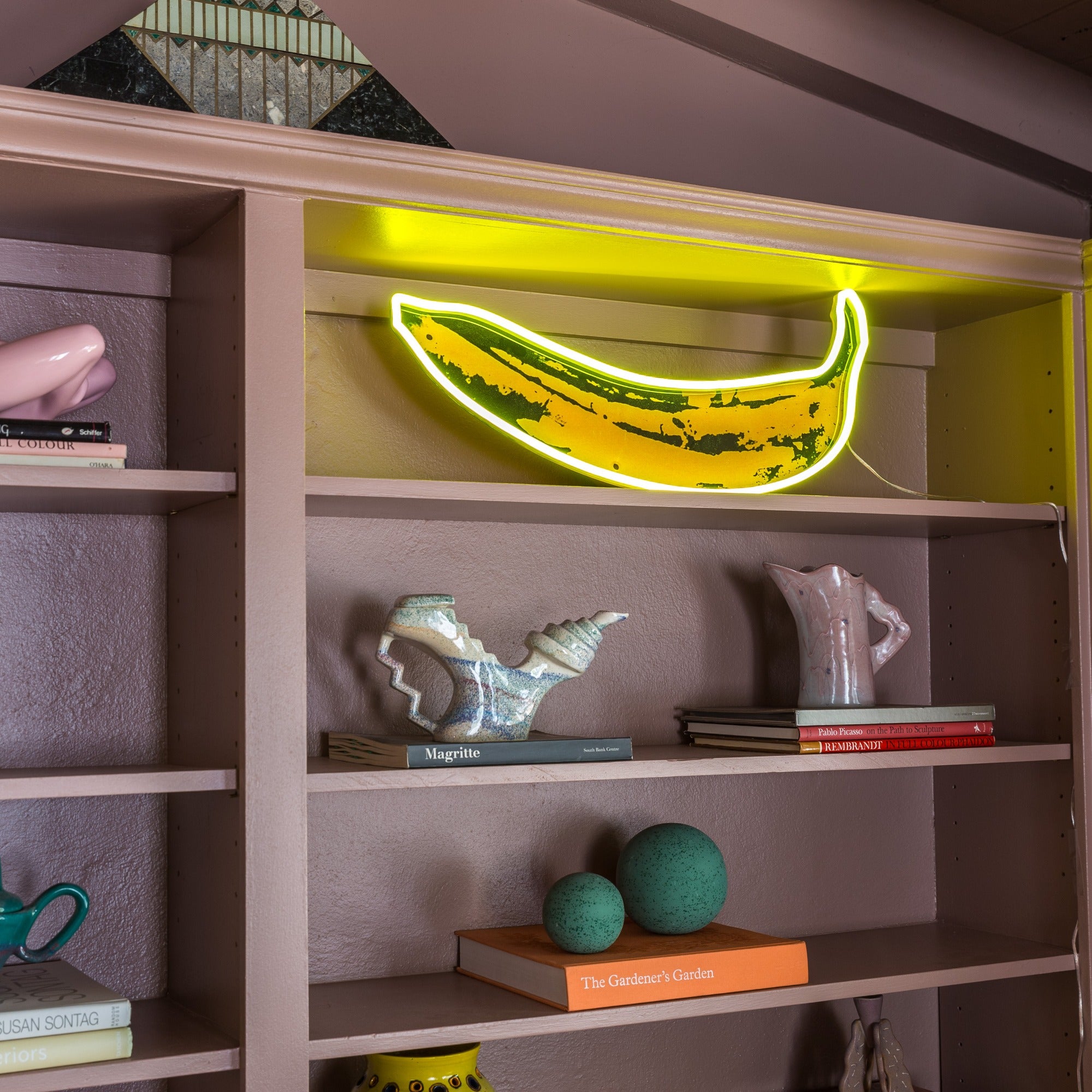 Banana by Andy Warhol - neon LED sign