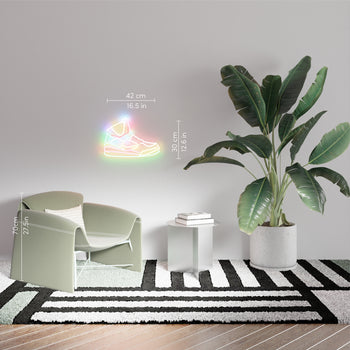 Sneaker by Yoni Alter, neon LED sign