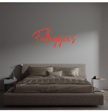 Custom text: Fallegger