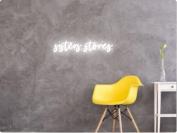 Custom text: sisters stories