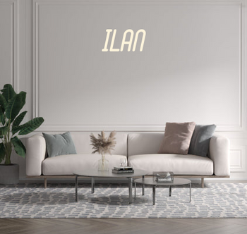 Custom text: ILAN