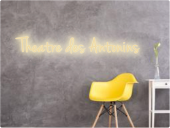 Custom text: Theatre des Antonins