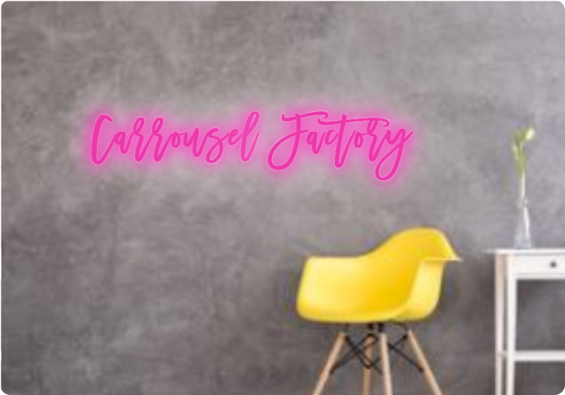 Custom text: Carrousel Factory