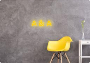 Custom text: A & A