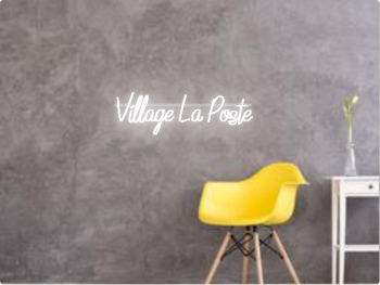 Custom text: Village La Poste