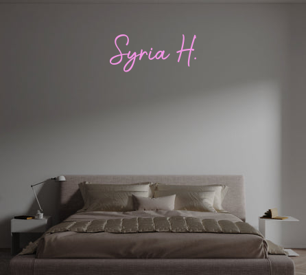 Custom text: Syria H.