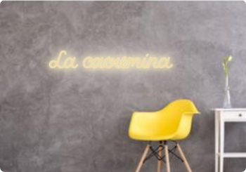 Custom text: La caoumina