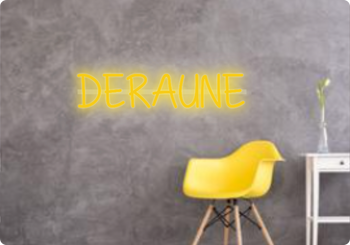 Custom text: DERAUNE