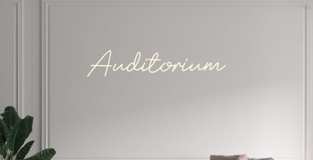 Custom text: Auditorium