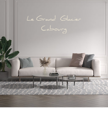 Custom text: Le Grand  Glacier 
Cabourg