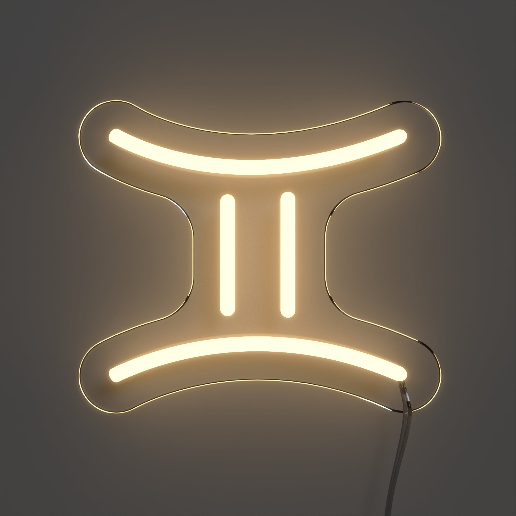 Gemini, sign in neon LED