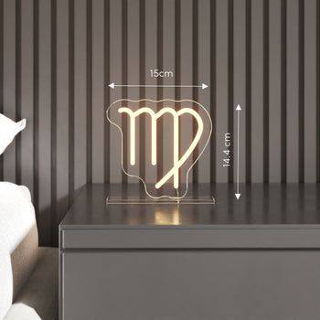 Virgo, LED neon sign