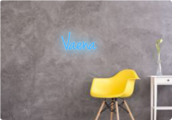 Custom text: Vaena