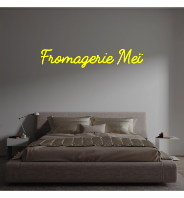 Custom text: Fromagerie Meï