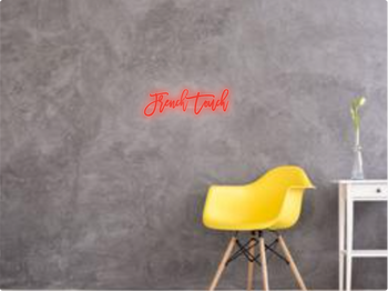 Custom text: French Touch