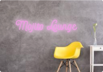 Custom text: Mojito Lounge