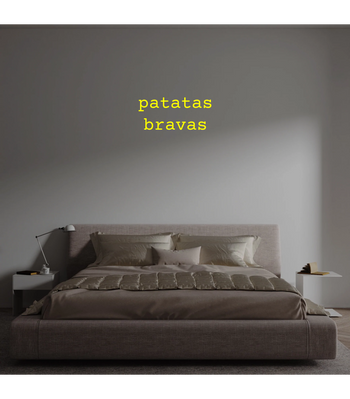 Custom text: patatas
bravas