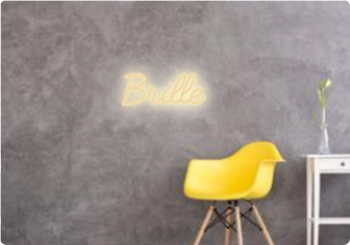 Custom text: Brille